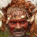 The Asmat are a Melanesian people who live within the Indonesian province of Irian Jaya