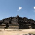Borobudur Temple has 504 Buddha Statues in it with a main central dome situated at the center of the top platform.